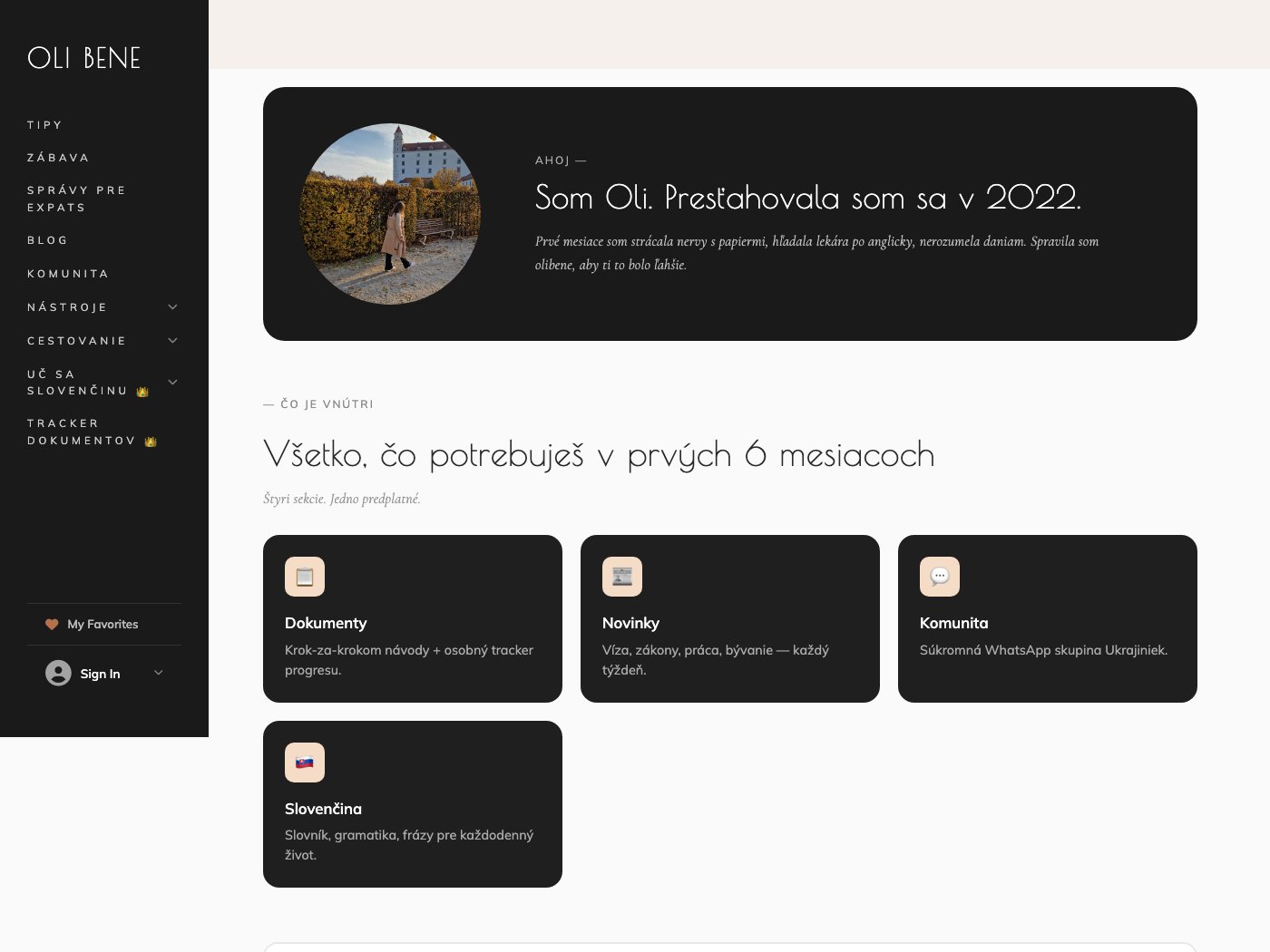 OliBene — komunita pre expatov v Bratislave
