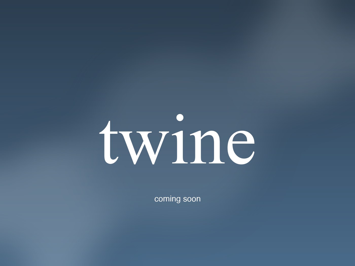 TWINE — pripravovaný projekt